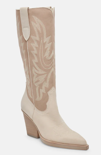 Dolce Vita Blanch Boots in Taupe Multi