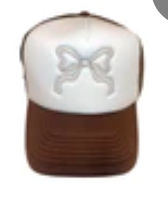 Sassy Cinnamon Neutral Bow Hat
