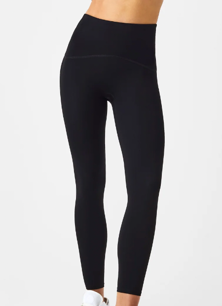 SPANX Booty Boost Active 7/8 Leggings- Very Black