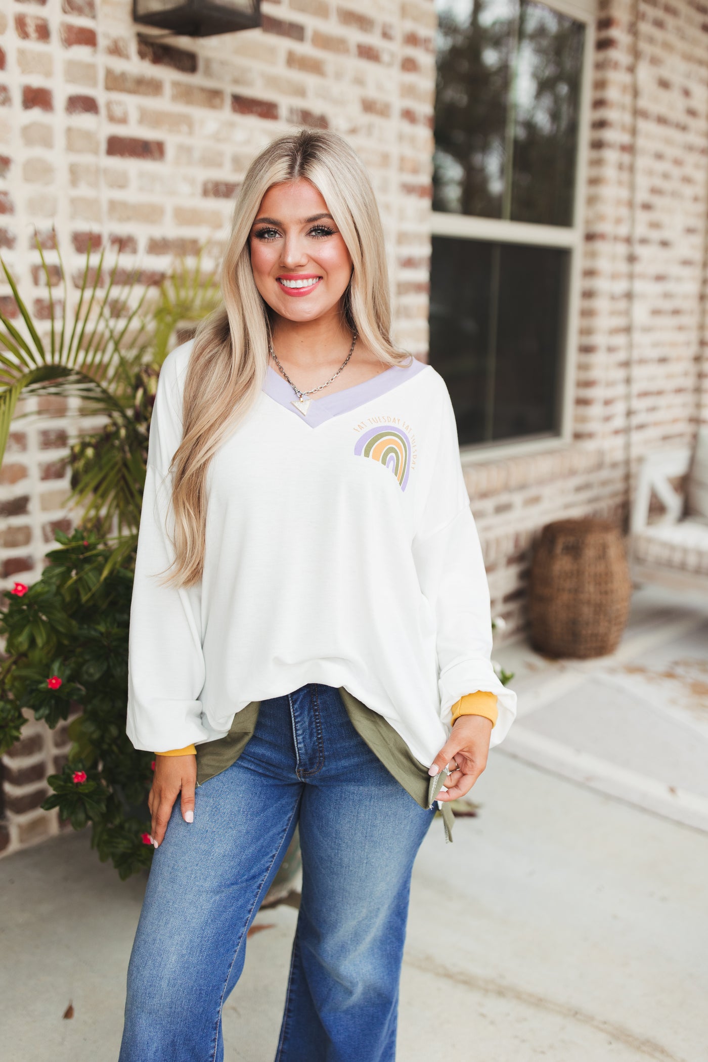 Fat Tuesday Oversized Pullover