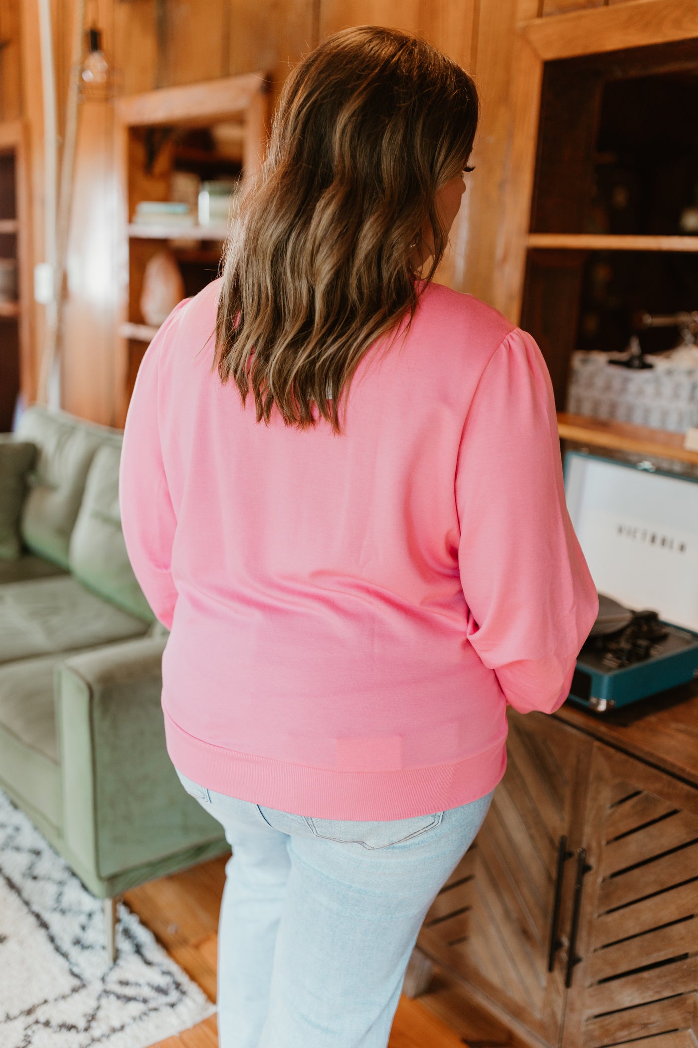 Mary Square Shelby Sweatshirt- Pumpkin Spice Latte