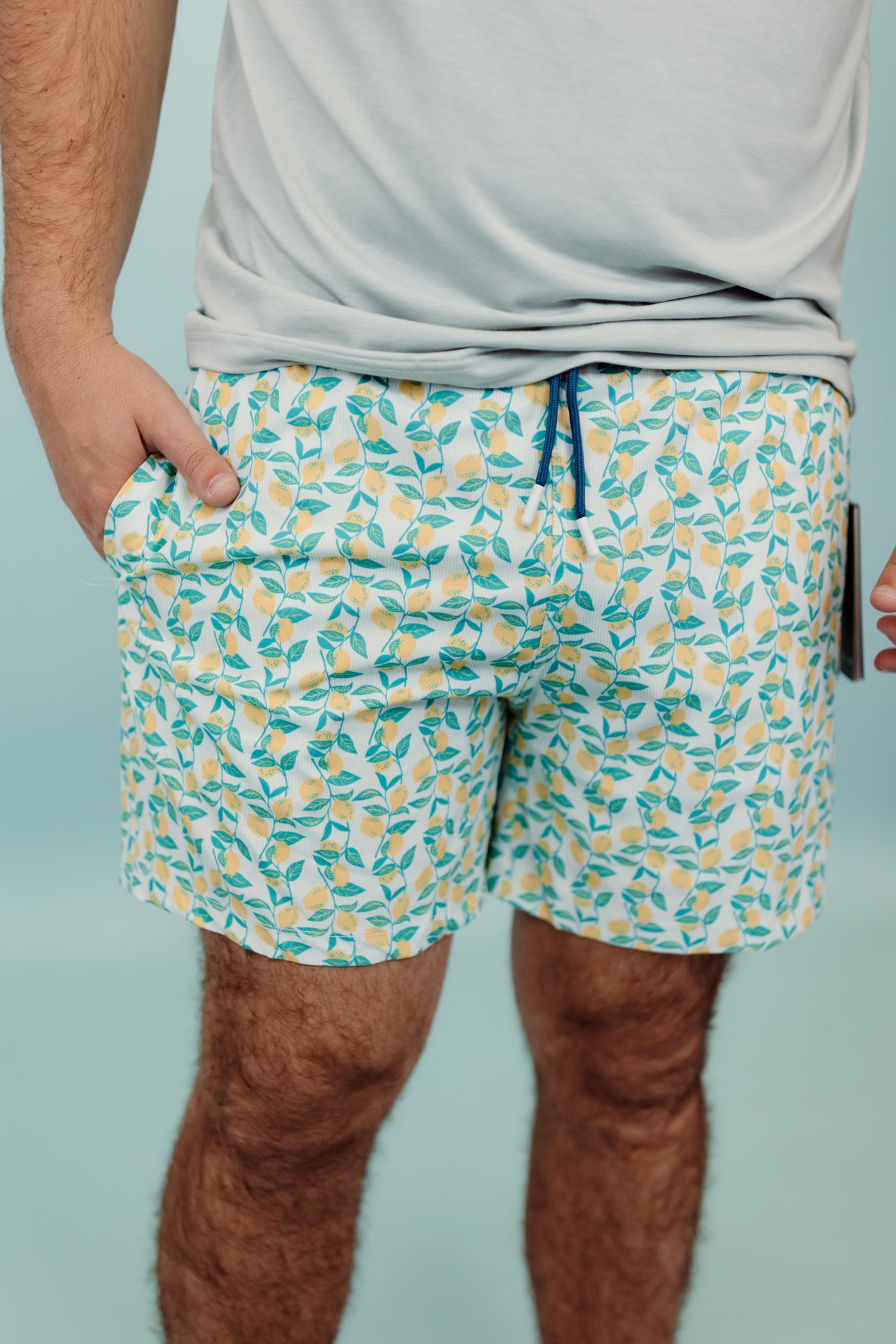 Southern Shirt Lemon Squeezy Swim Shorts- Lemon Squeezy