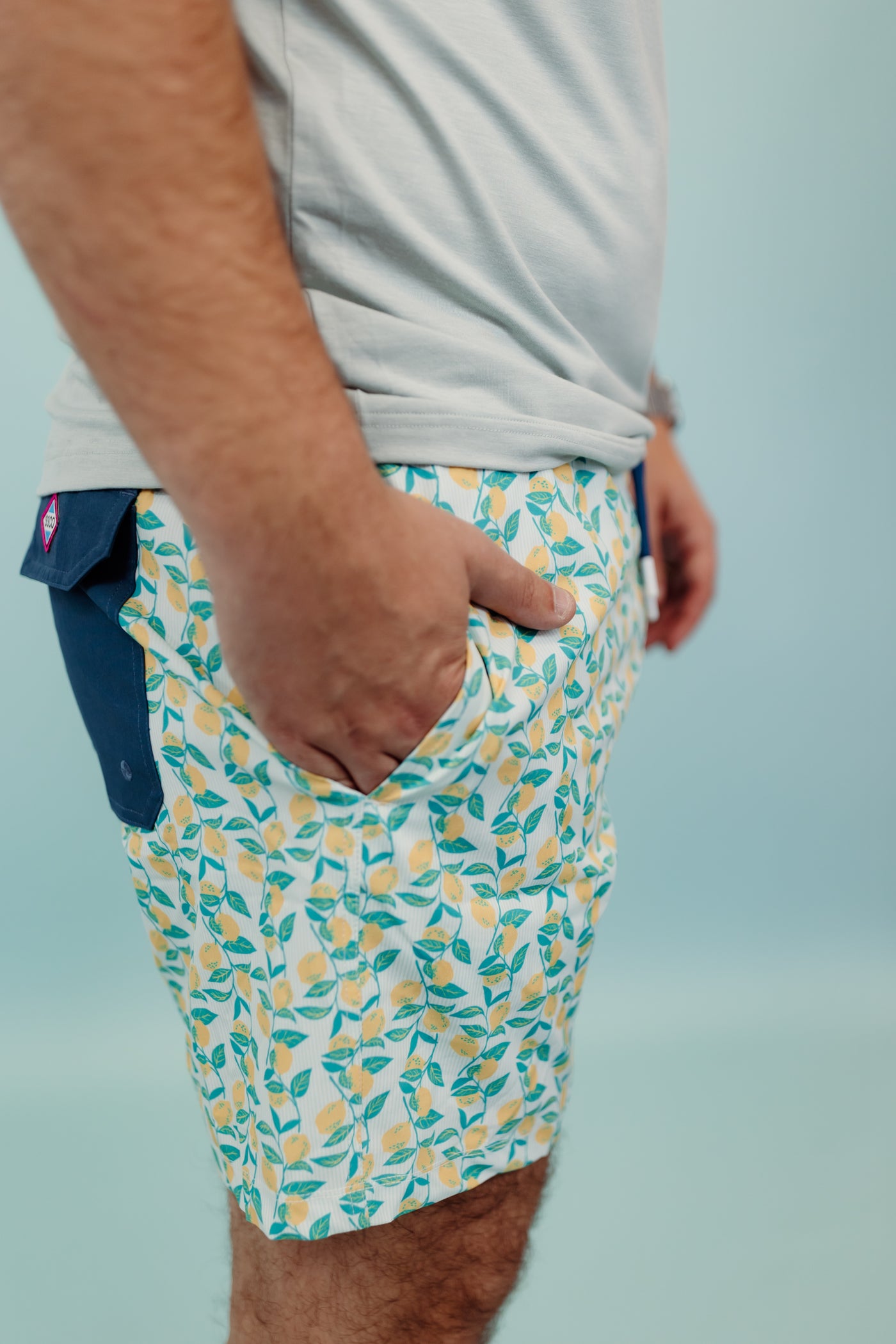 Southern Shirt Lemon Squeezy Swim Shorts- Lemon Squeezy