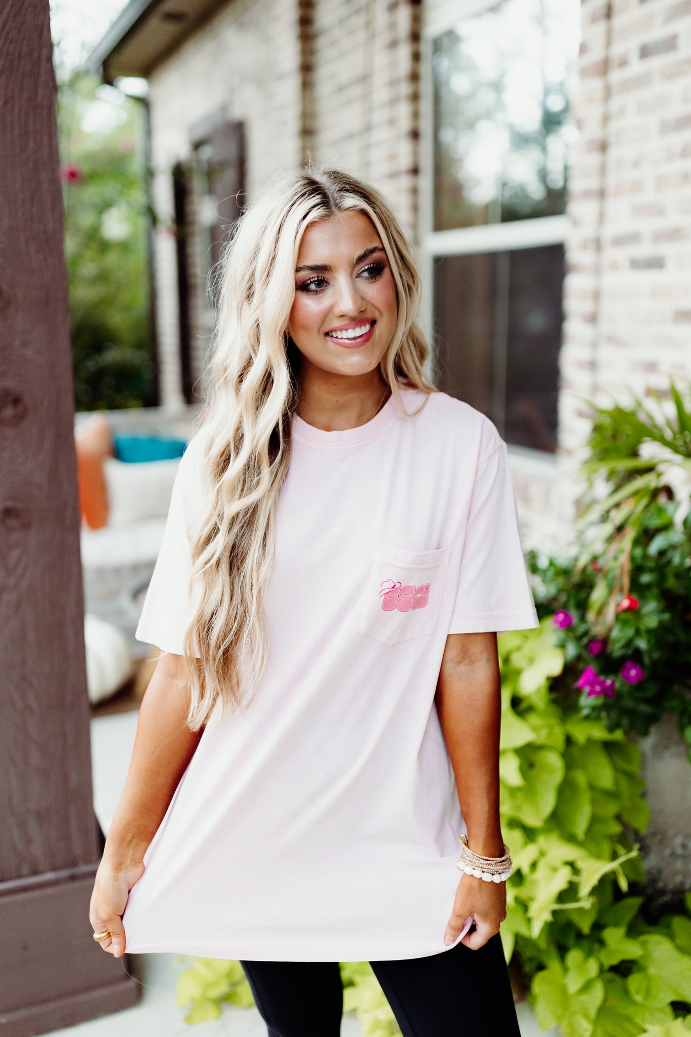 Southern Shirt Hello Dolly Graphic Tee in Sugar Rush
