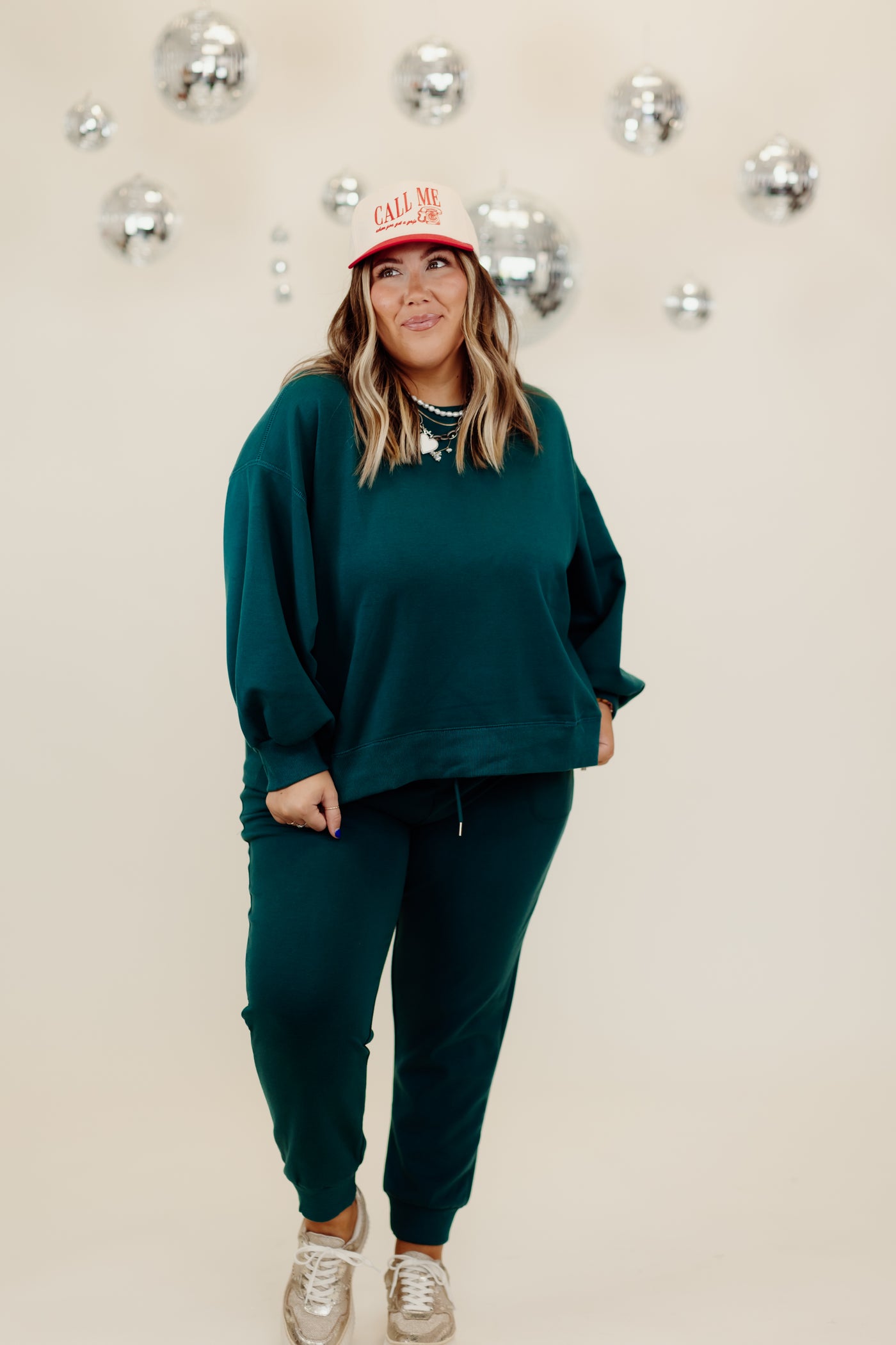 Mary Square Spruce Millie Sweatshirt and Pant Set