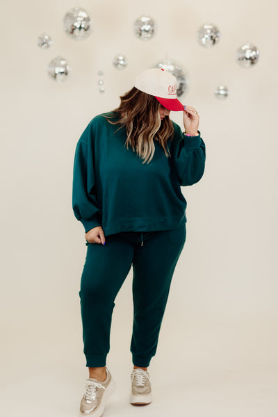 Mary Square Spruce Millie Sweatshirt and Pant Set