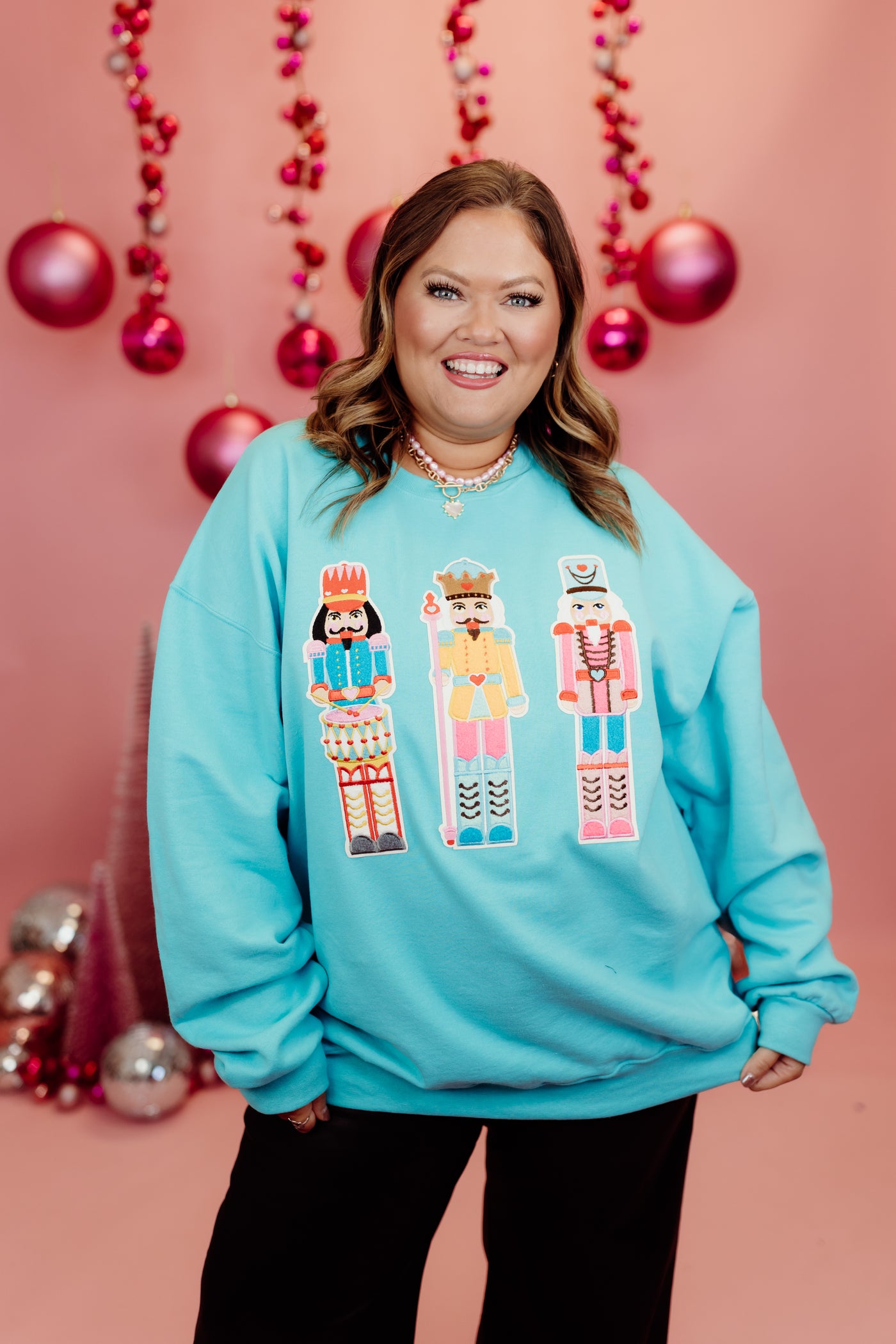 Scuba Blue Nutcracker Sweatshirt