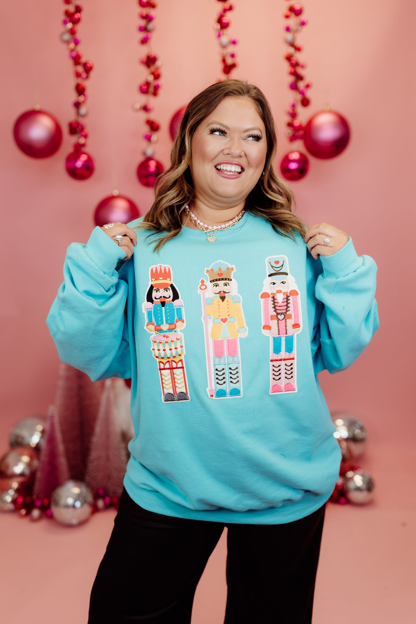 Scuba Blue Nutcracker Sweatshirt