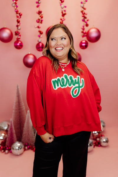 Mary Square Millie Sweatshirt- Merry