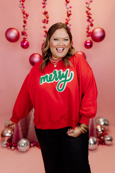 Mary Square Millie Sweatshirt- Merry