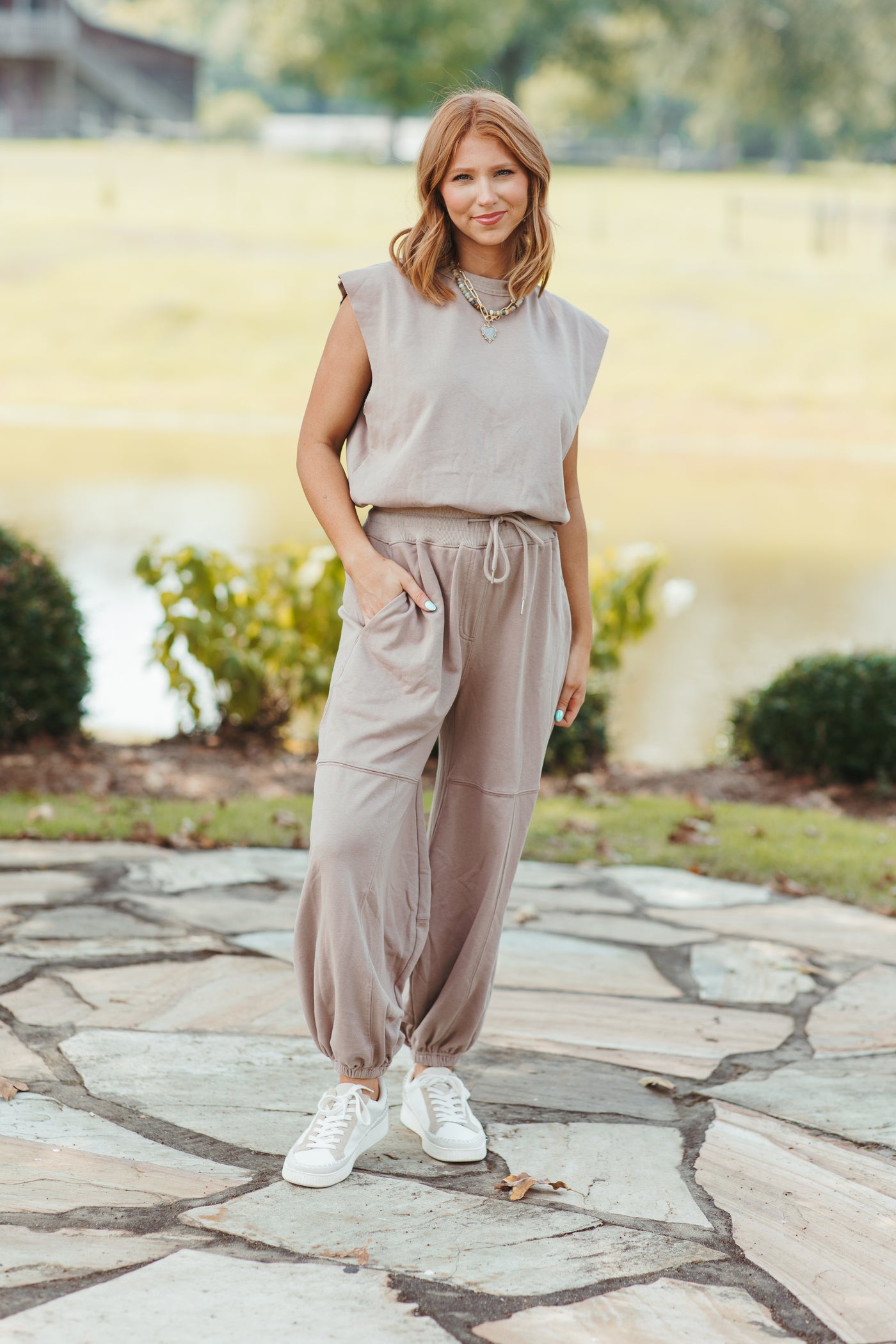 Mocha Comfy Oversized Jumpsuit