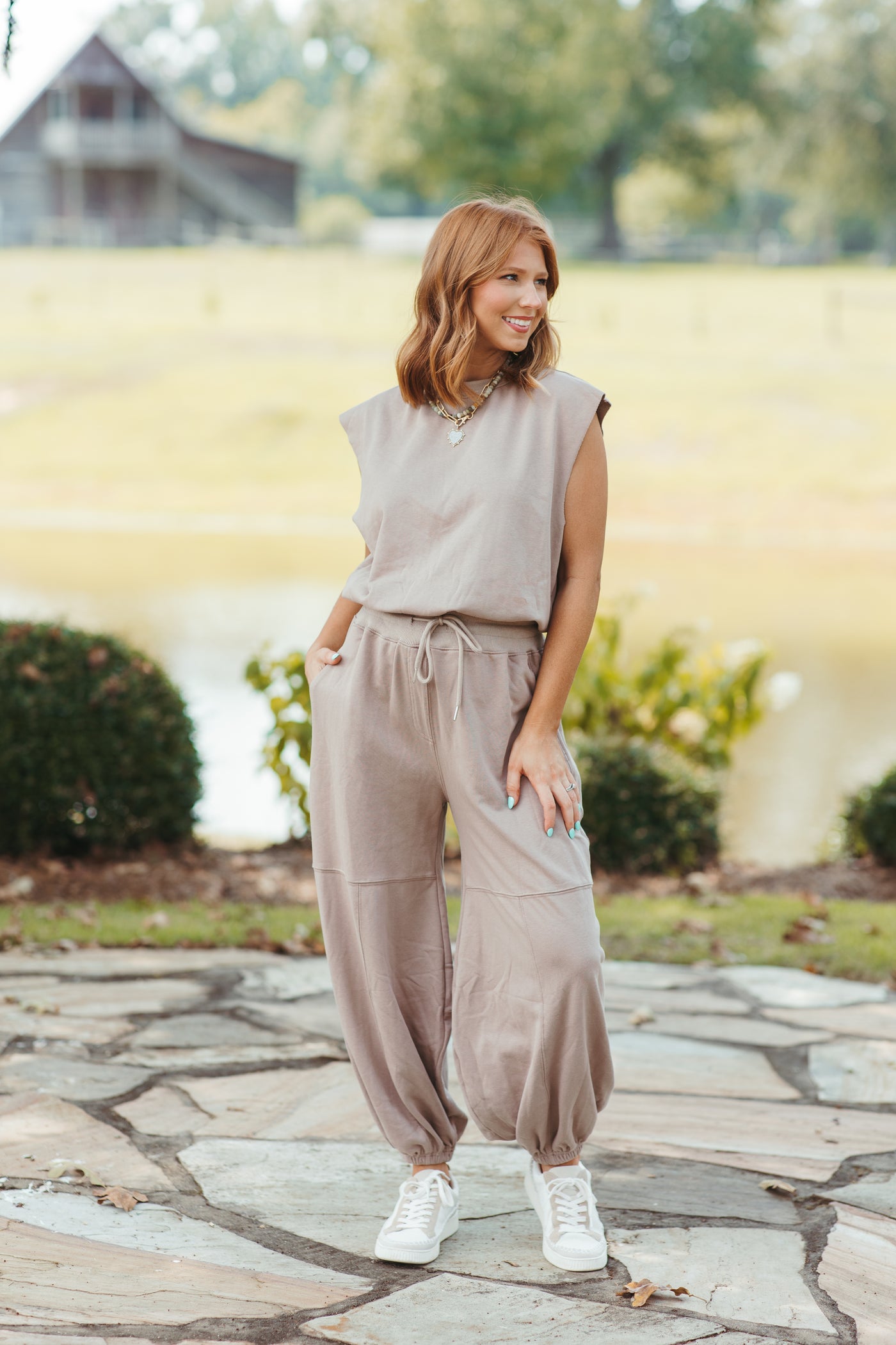 Mocha Comfy Oversized Jumpsuit