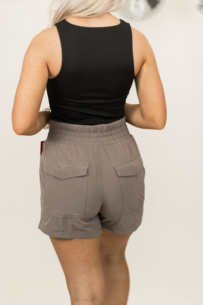 SPANX® On the Move Short - Smoke