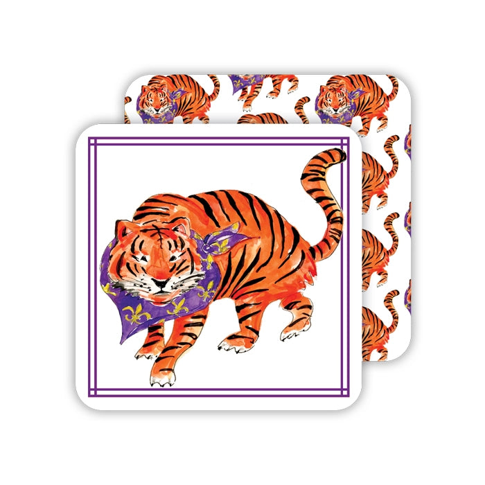 Rosanne Beck LSU Tiger Paper Coasters (Pack of 20)