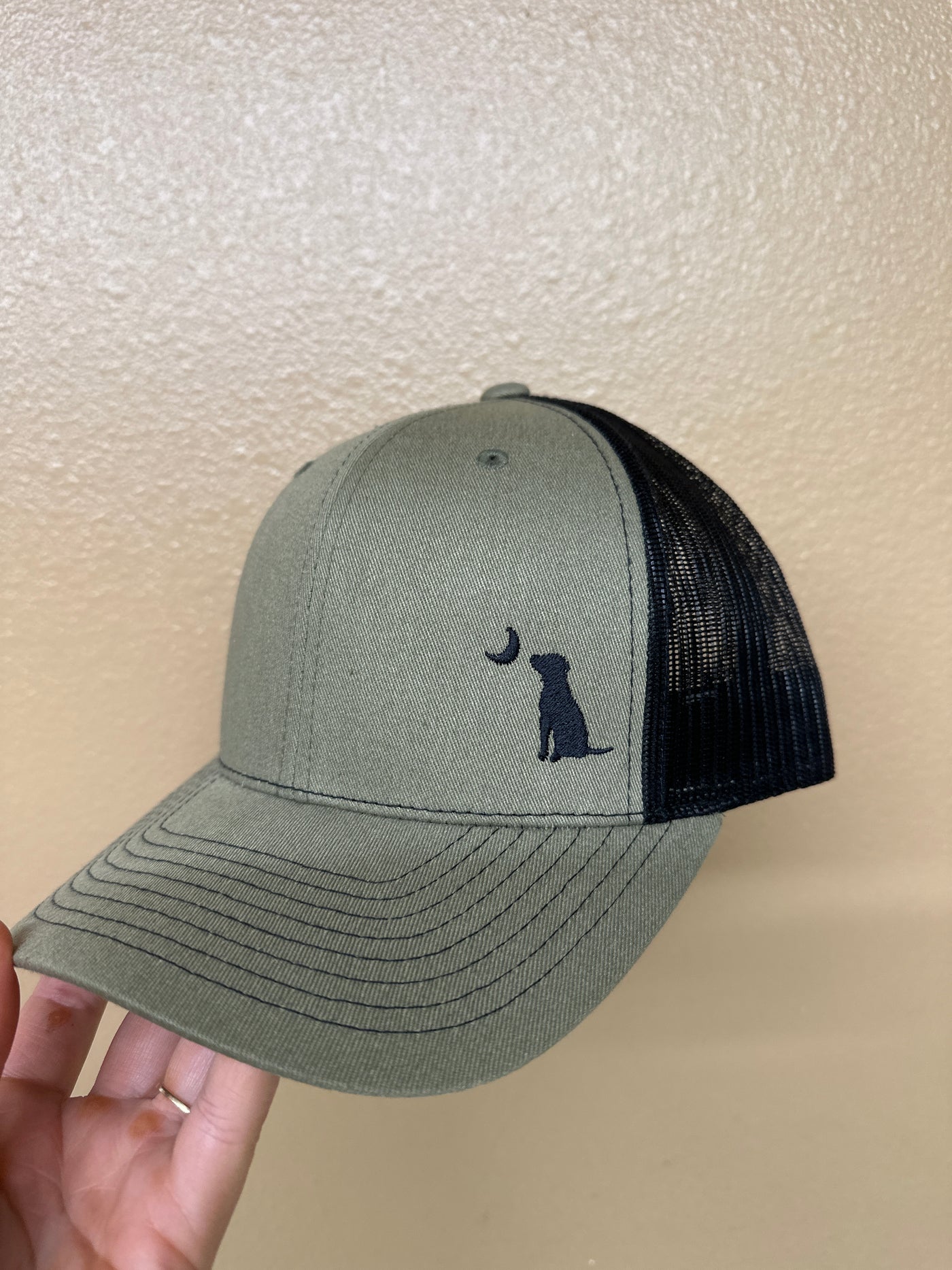 Local Boy Olive Black Logo Hat