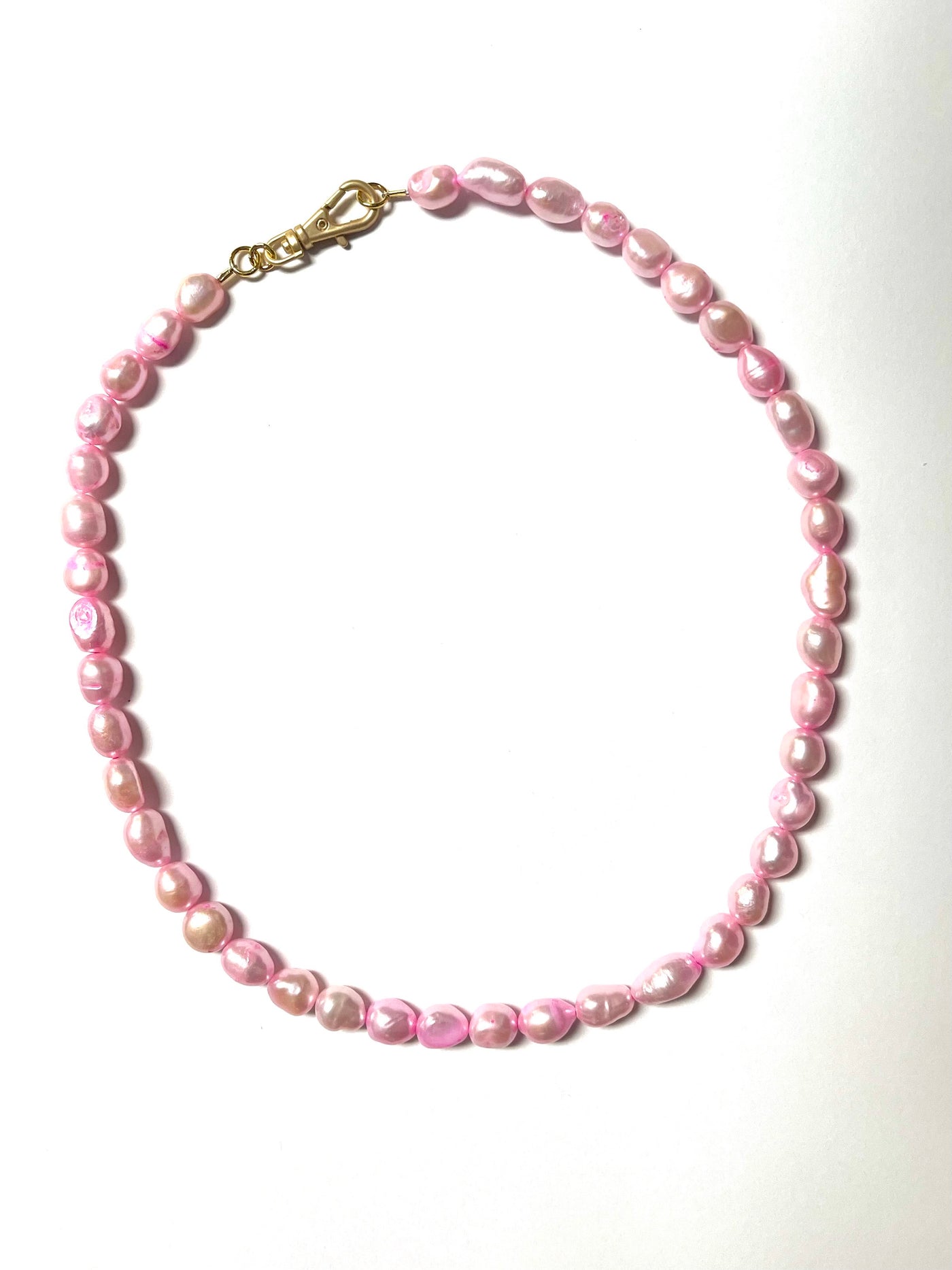 Virtue Jewelry Bubblegum Pearl Necklace