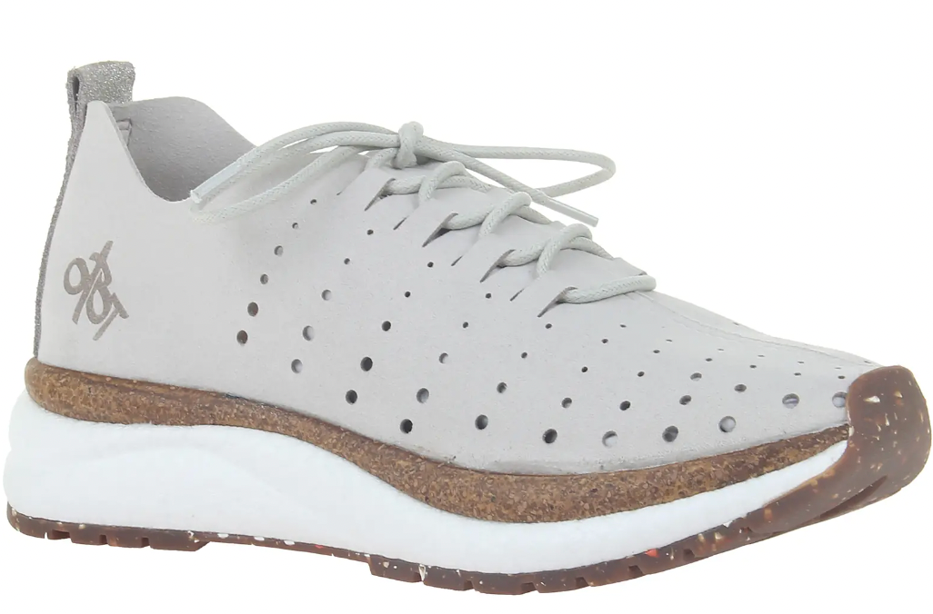 OTBT Alstead Perforated Sneaker in Dove Grey