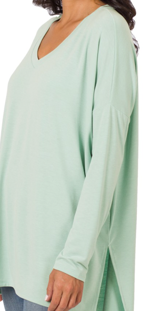 Ultra Comfy Long Sleeve Flowy Top