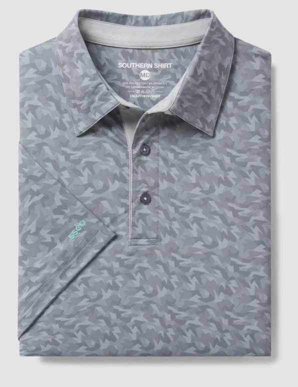 Southern Shirt Smokescreen Printed Polo