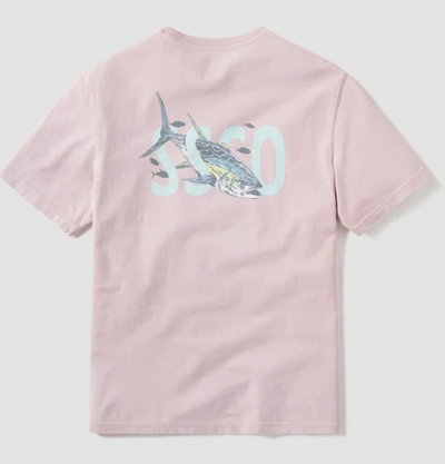 Southern Shirt Pelagic Pursuit Graphic Tee in Rustic