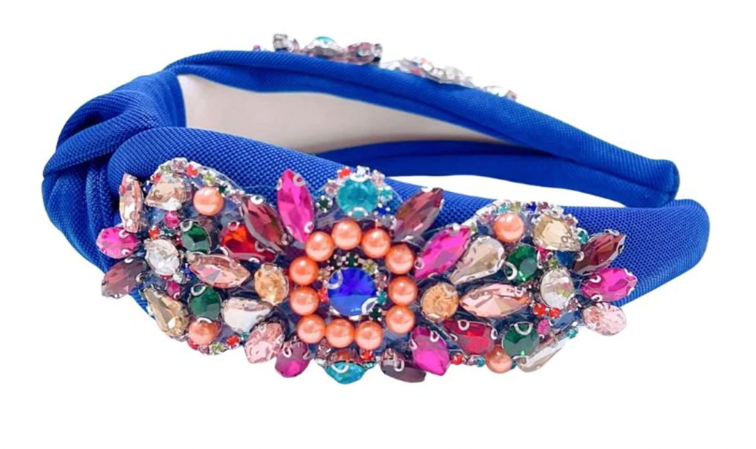 Treasure Jewels Christina Gem Royal Blue Headband