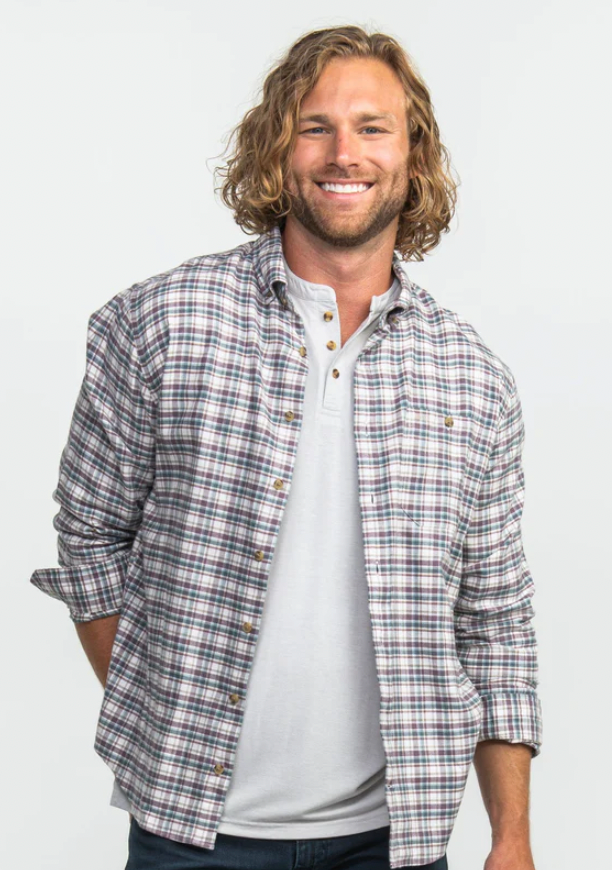 Southern Shirt Sequoia Washed Flannel - Sequoia