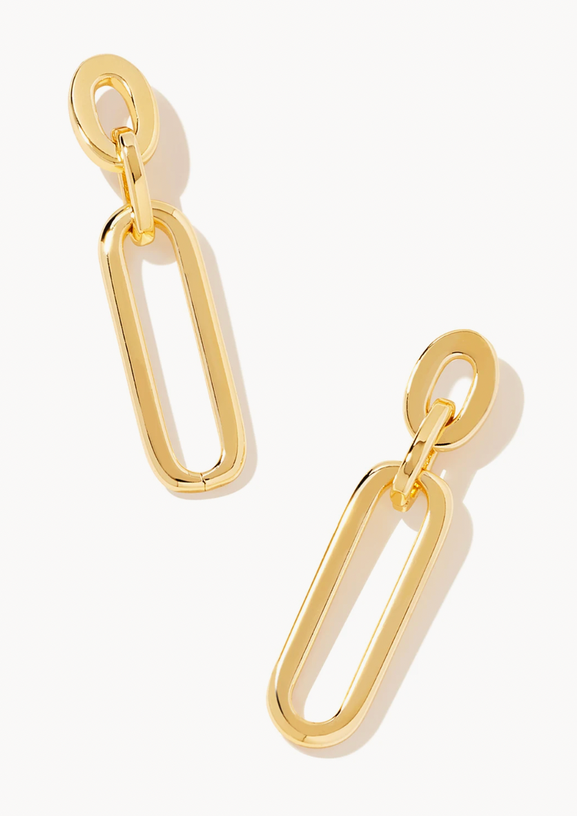 Kendra Scott Heather Linear Earrings in Gold