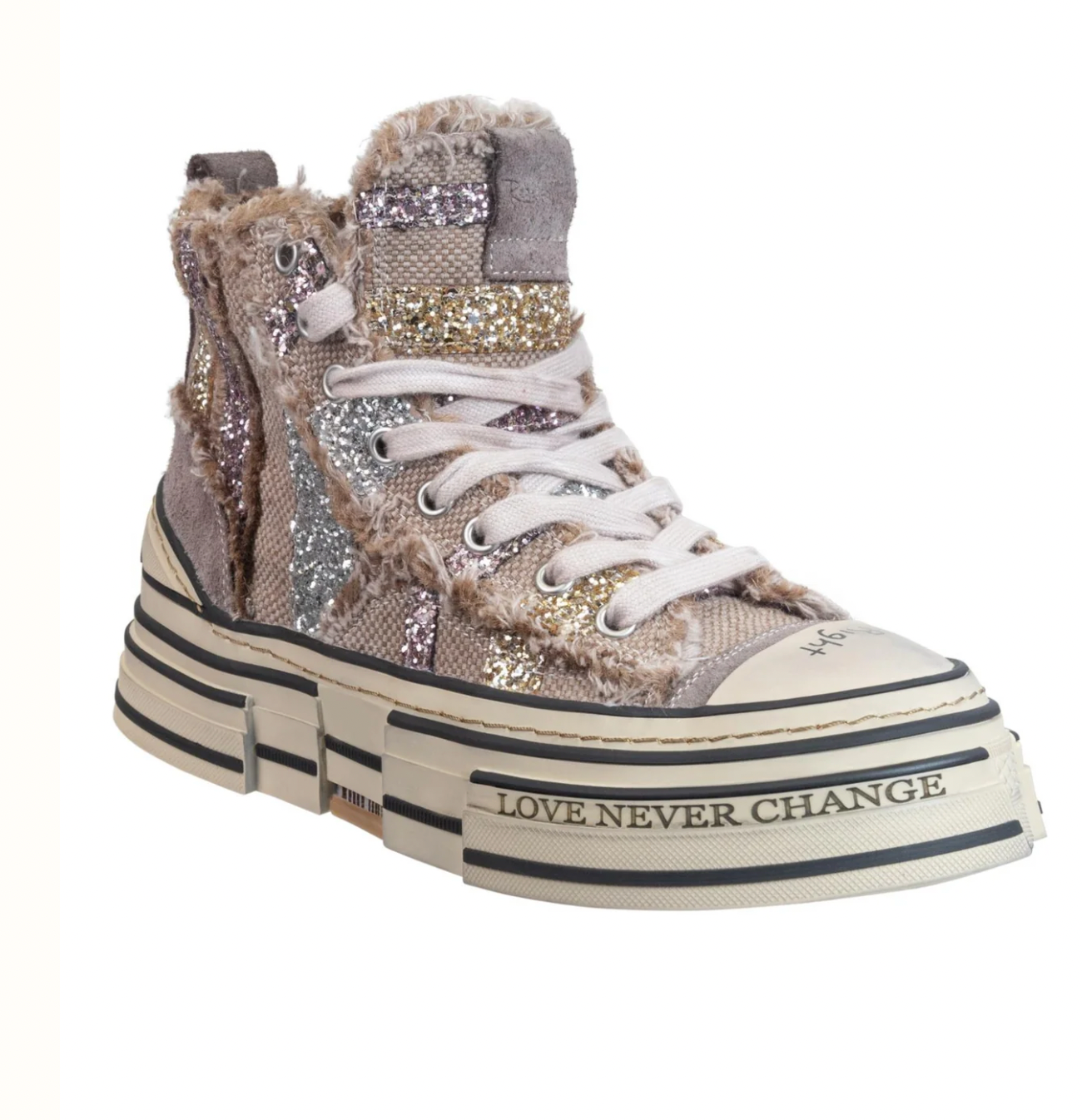 Rebecca White Serendipity Sneakers in Army Sepia