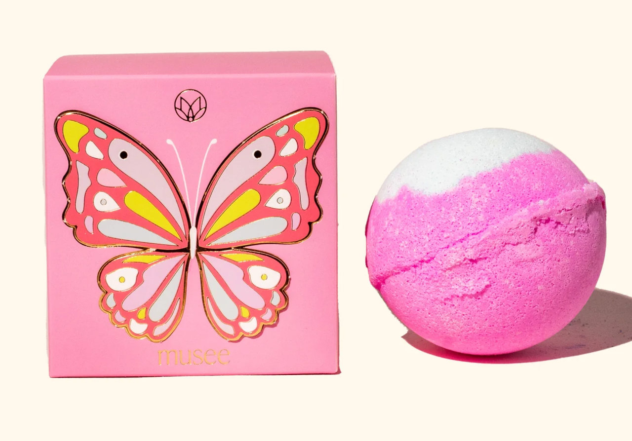 Musee Butterfly Boxed Bath Balm