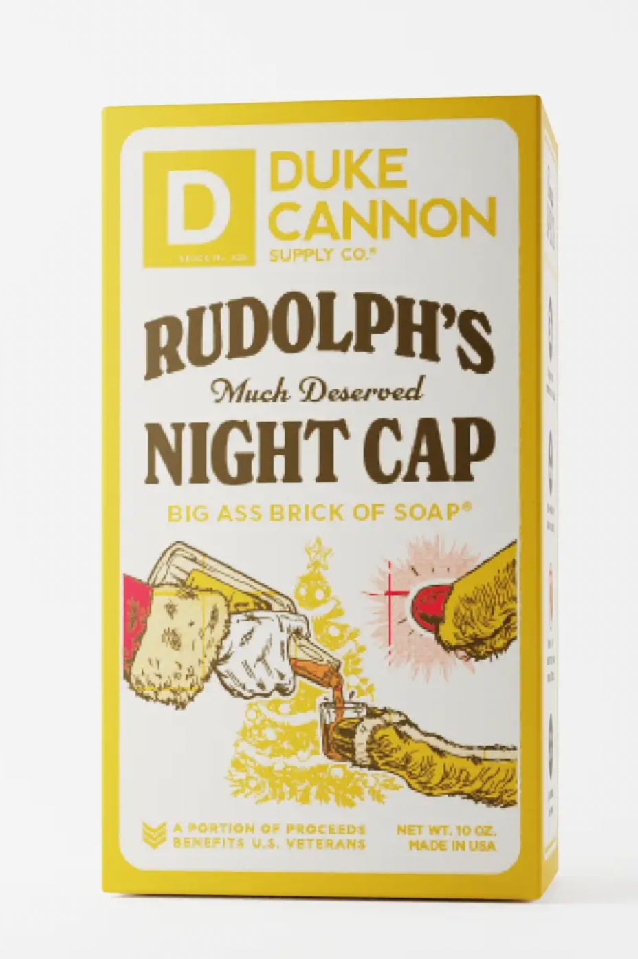 Duke Cannon Rudolph's Much Deserved Nightcap Bar Soap