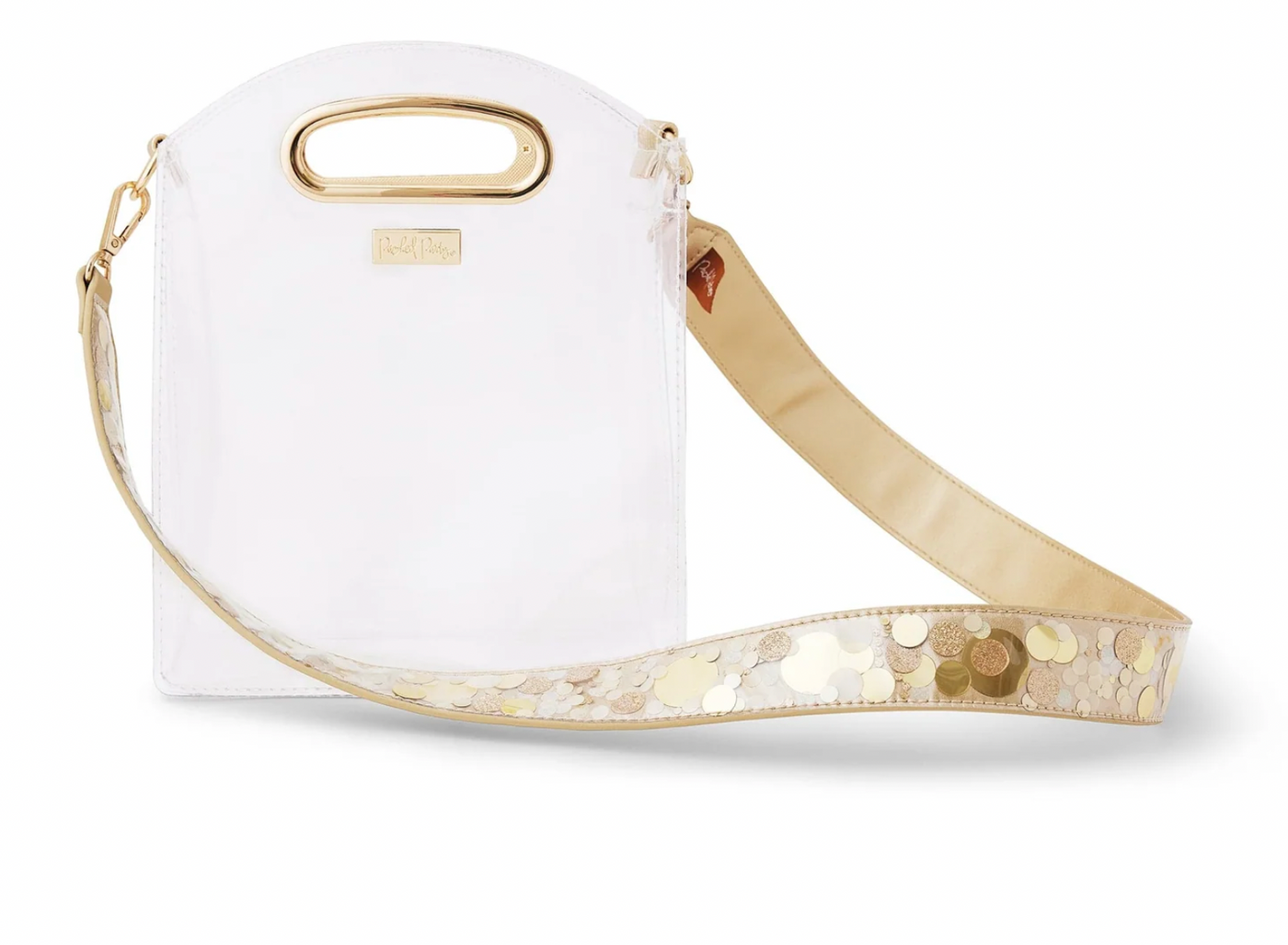 Good As Gold Confetti Removable Purse Strap Attachment