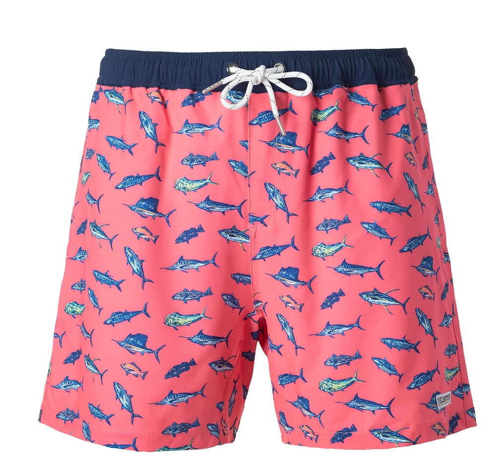 Fieldstone Youth Saltwater Fish Swim Shorts