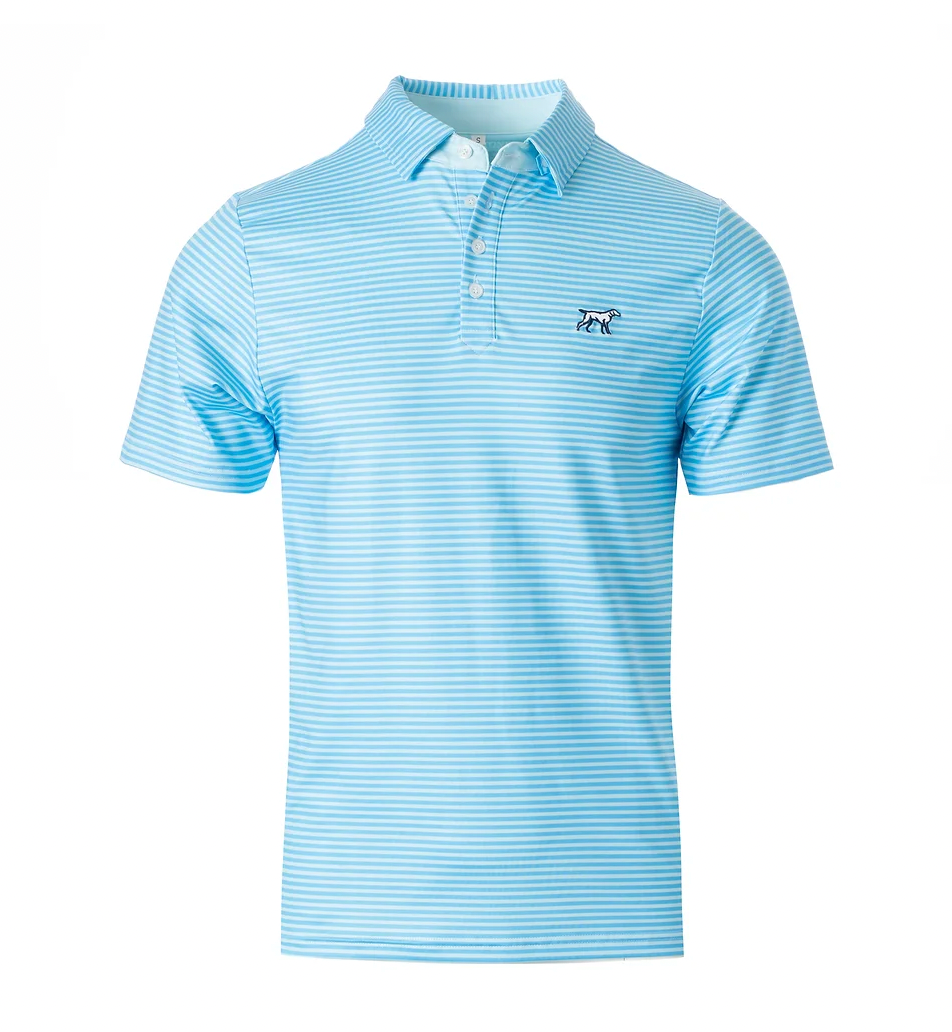 Fieldstone Toddler Signature Polo- Baby Blue