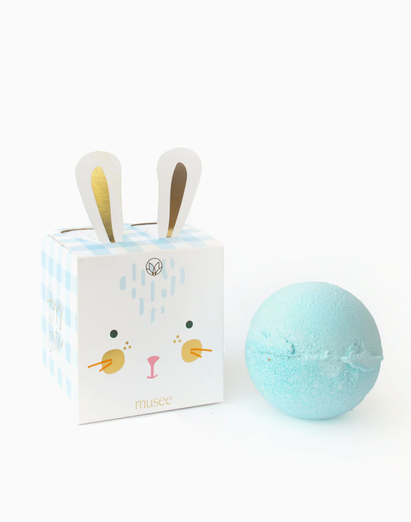 Musee Blue Bunny Boxed Bath Balm