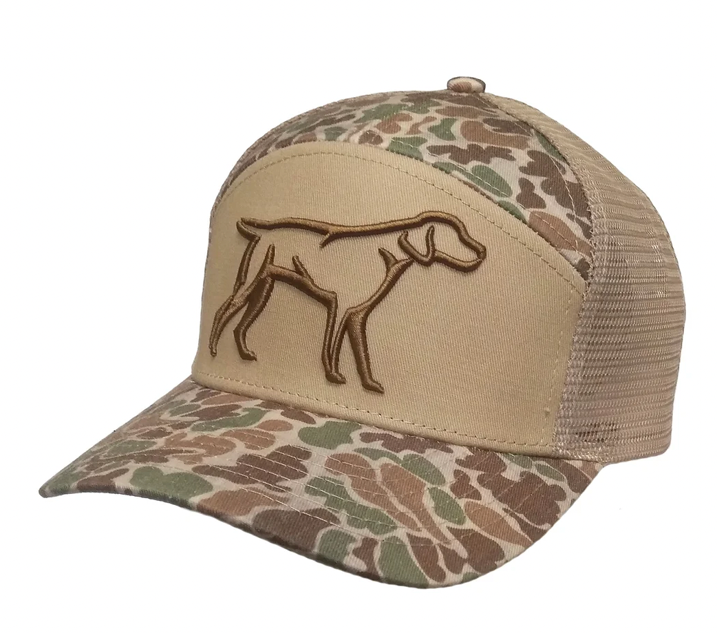 Fieldstone 7 Panel 3D Puff Hat- Camo