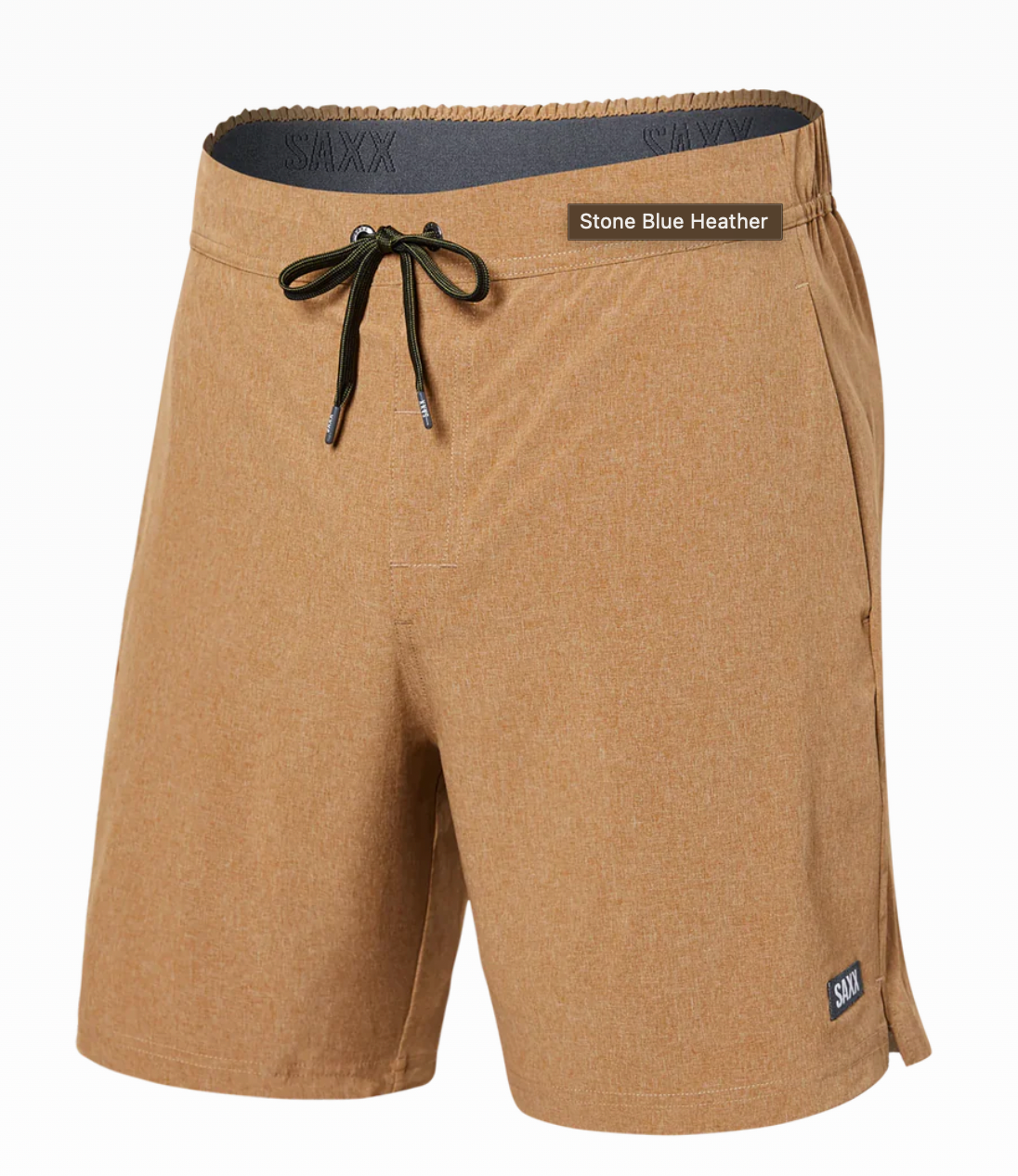 Saxx Sport 2 Life Casual Sport 2N1 Shorts 7" / Toasted Coconut Heather