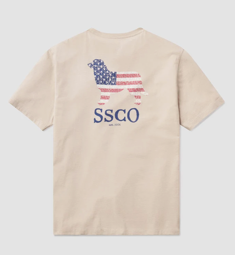 Southern Shirt Good Boy Camo SS Tee- Taupe