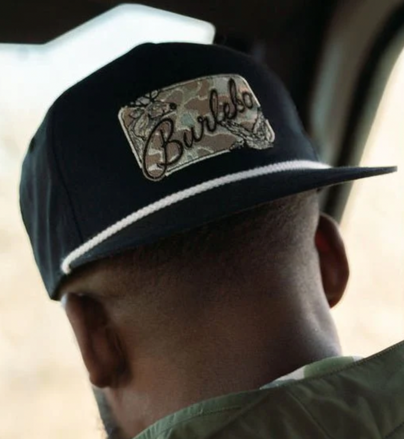 Burlebo Cap- Camo Patch