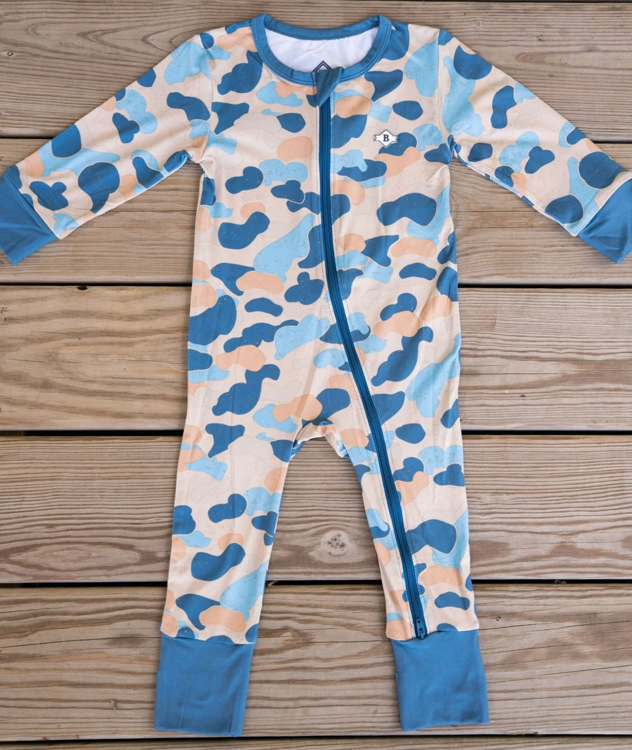 Burlebo Baby Zip Up- Rockport Camo