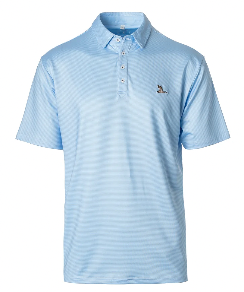 Roost Toddler Mallard Polo- White/Blue