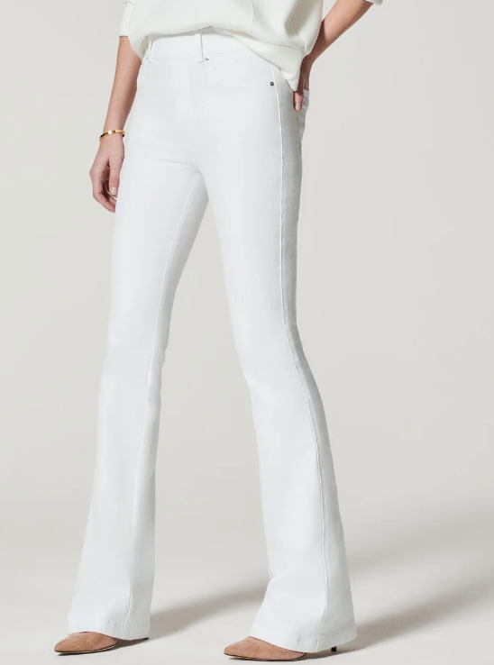 SPANX Flare Jeans- White