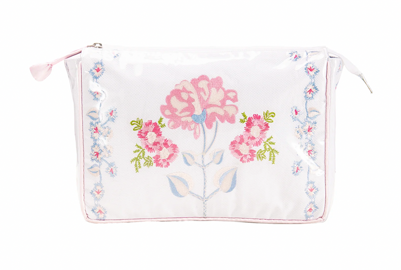 Lenora Pink Peony Large Make-Up Bag