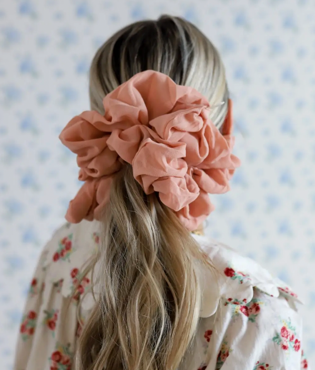 Nude Pink Jumbo Scrunchie