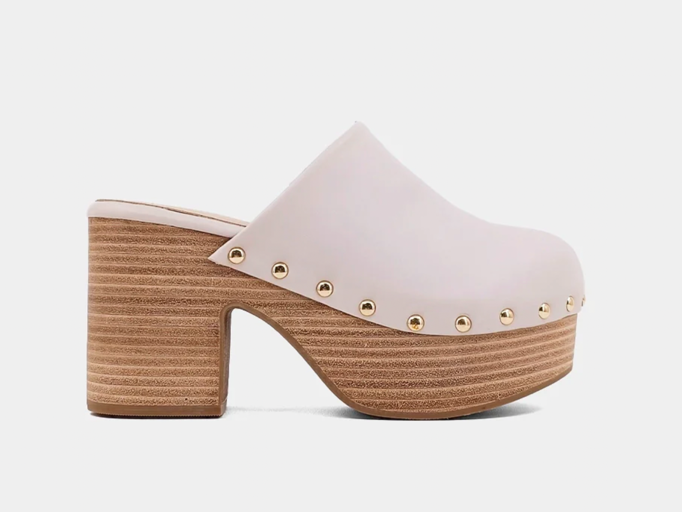 ShuShop Gigi Wedge in Mushroom