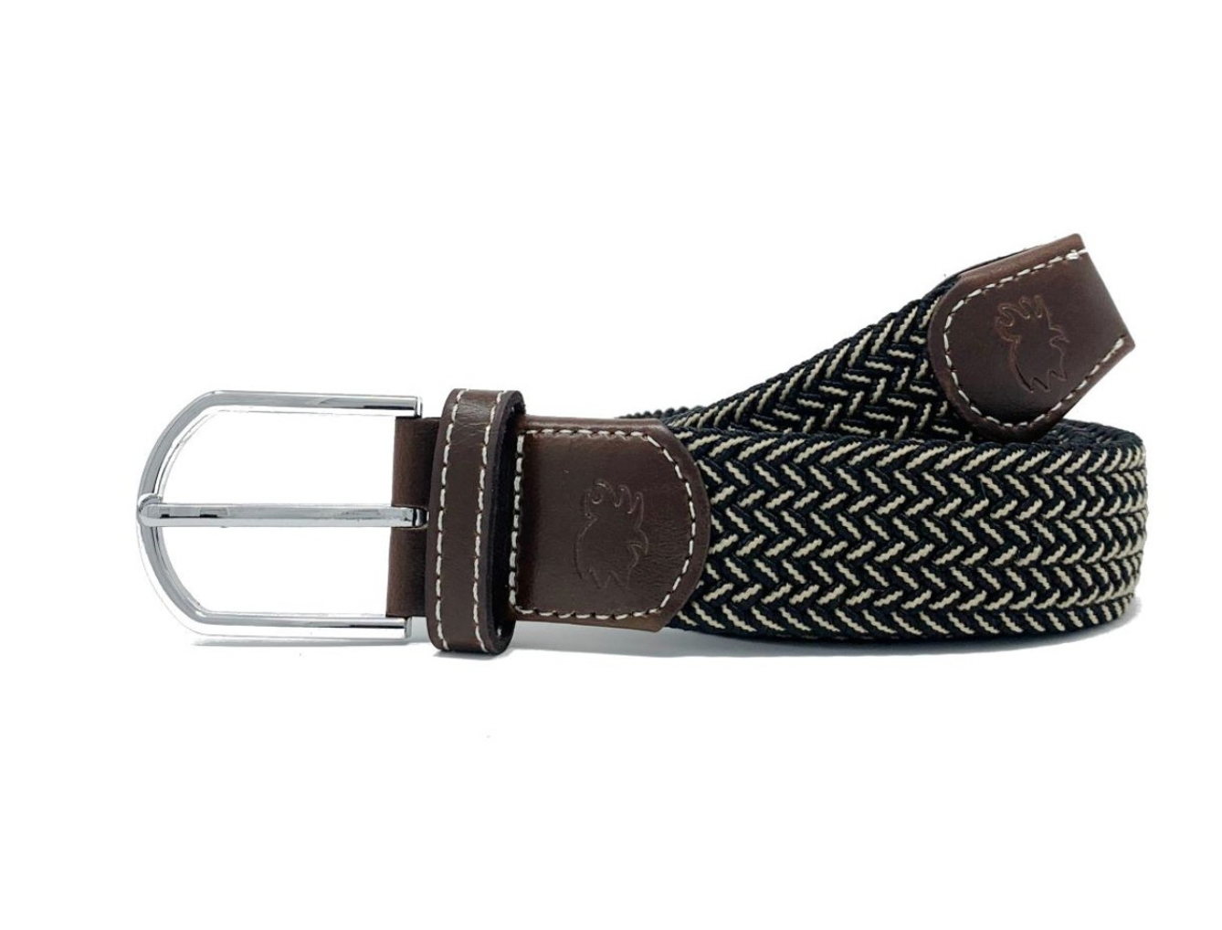 Roostas The Maui Two Toned Woven Stretch Belt