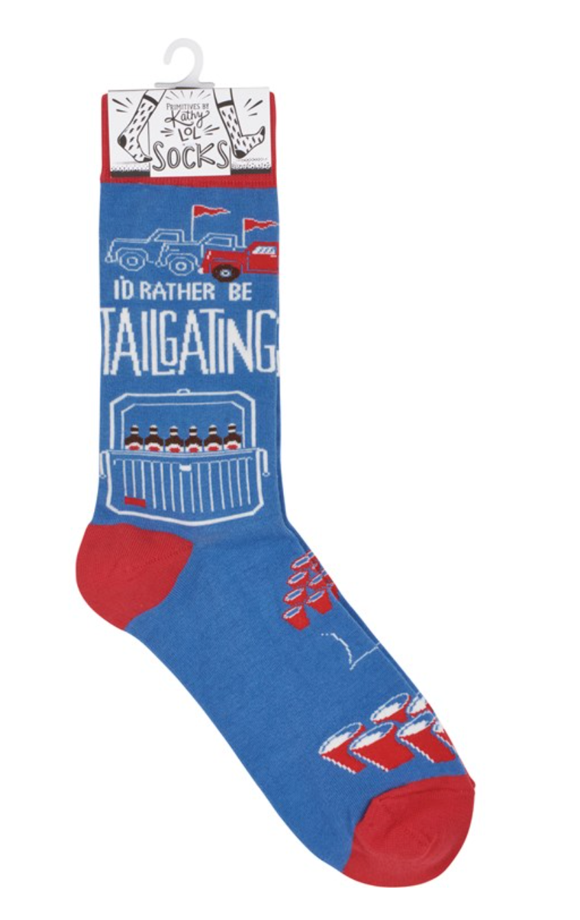 PBK I'd Rather Be Tailgating Socks