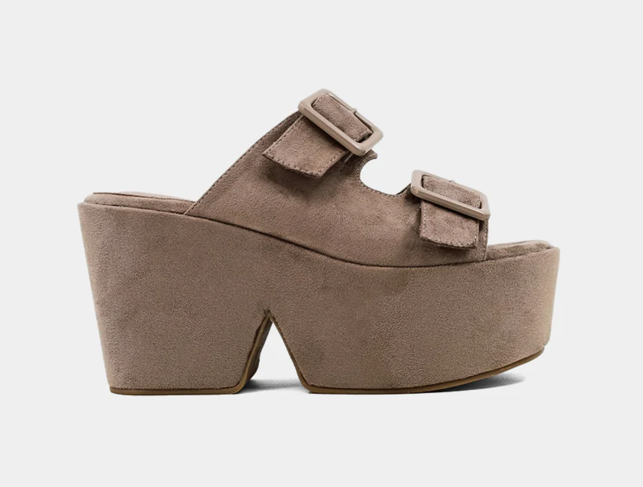 ShuShop Graceland Wedge in Mushroom