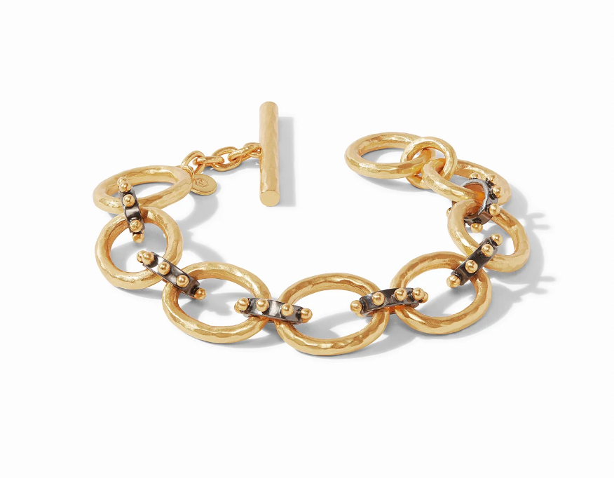 Julie Vos SoHo Demi Link Bracelet- Mixed Metal