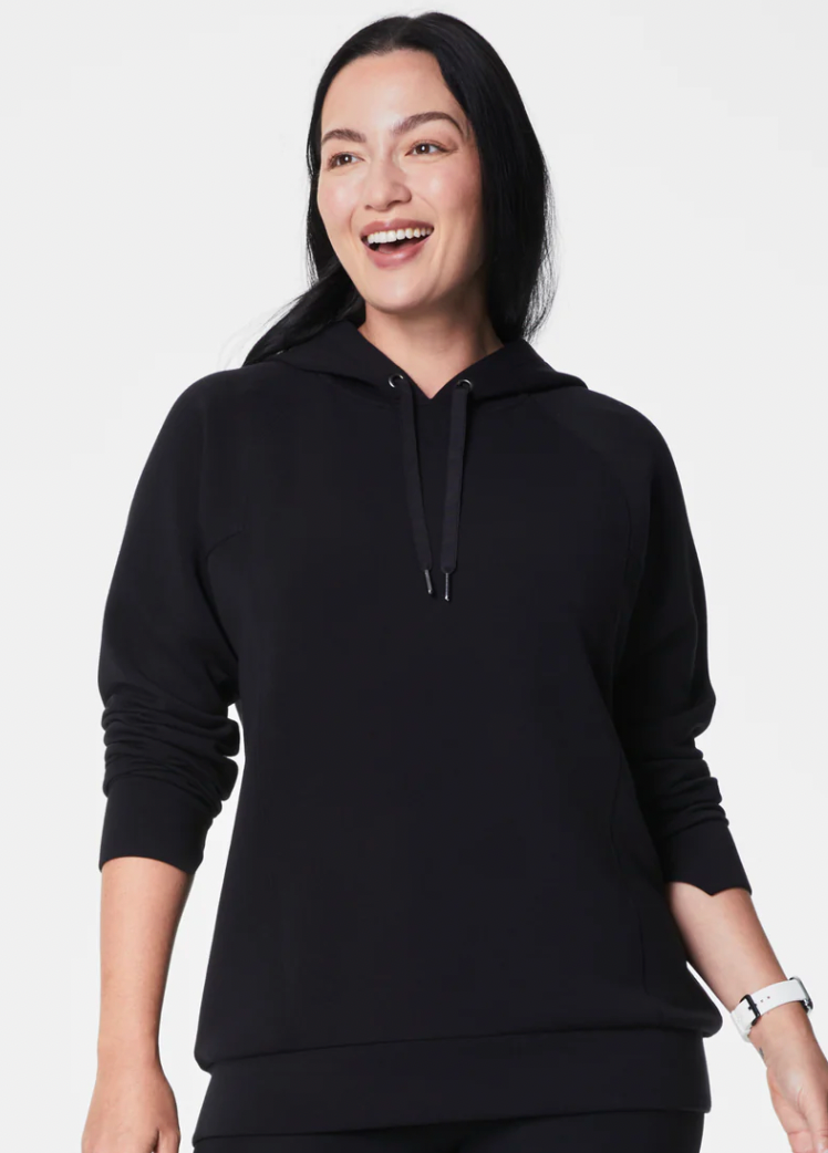 SPANX® AirEssentials Long Hoodie - Very Black