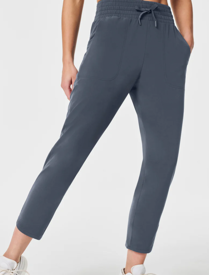 SPANX On the Move Tapered Pant- Dark Storm